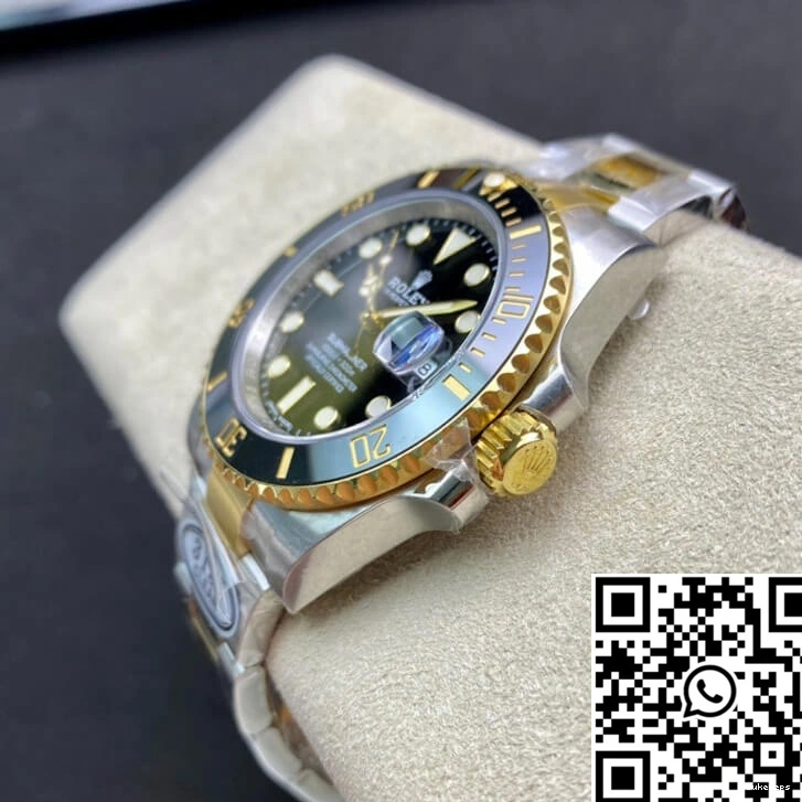 116613-LN-97203 Dial Black Submariner Clean Rolex Factory V4 0217